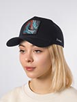 Бейсболка CAPSLAB арт. CL/0/1/CAS2/DRA1 Premium Samurai (black)